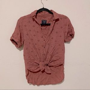Abercrombie button blouse